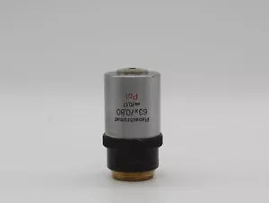 Zeiss Mikroskop Objektiv Planachromat 63x 0,80 POL M19 Gewinde #Ob44 - Bild 1 von 4