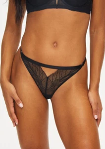 Ann Summers Seredipity Thong Size 14 Black - Picture 1 of 5