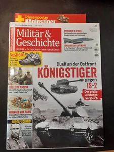 Militär & Geschichte Nr.1/2024 Königstiger vs. IS-2 mit Poster sehr guterZustand - Bild 1 von 1