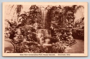 Postal Eden Park Conservatory, Palm House Cascade, Cincinnati, Ohio - Imagen 1 de 2