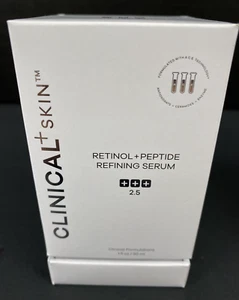New Fresh Clinical Skin Retinol Peptide Refining Serum 2.5 1 oz Antiaging - Picture 1 of 4