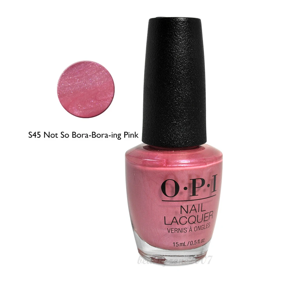 OPI Not so Bora-bora-ing Pink Nail Polish NL S45
