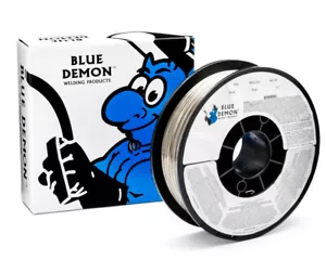 E71T-GS .030 MIG Gasless Flux Core 10 Lb Welding Wire Spool Blue Demon - Picture 1 of 3