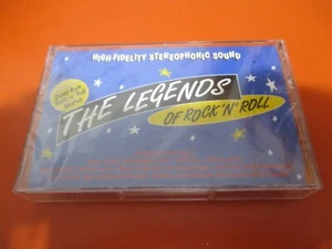 THE LEGENDS OF ROCK 'N' ROLL SEALED MUSIC CASSETTE TAPE 1993 USPS ELVIS R VALENS - Picture 1 of 3