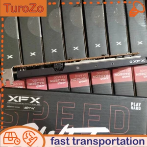 Low-Profile XFX SPEEDSTER SWFT105 RADEON RX 6400 Gaming GDDR6 4GB Graphics Card - Picture 1 of 4