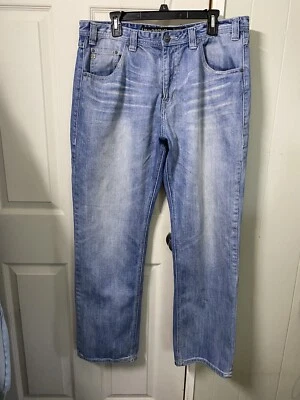 Rock & Roll Cowboy Jean Tag Size 36x32 The Cooper Competition Style Light Wash - Image 1 of 4