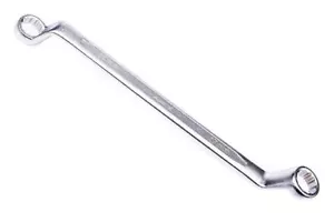 16x17mm Deep Offset Double End Ring Spanner Bi-Hexagonal 12 Point (12PT) Metric - Picture 1 of 5