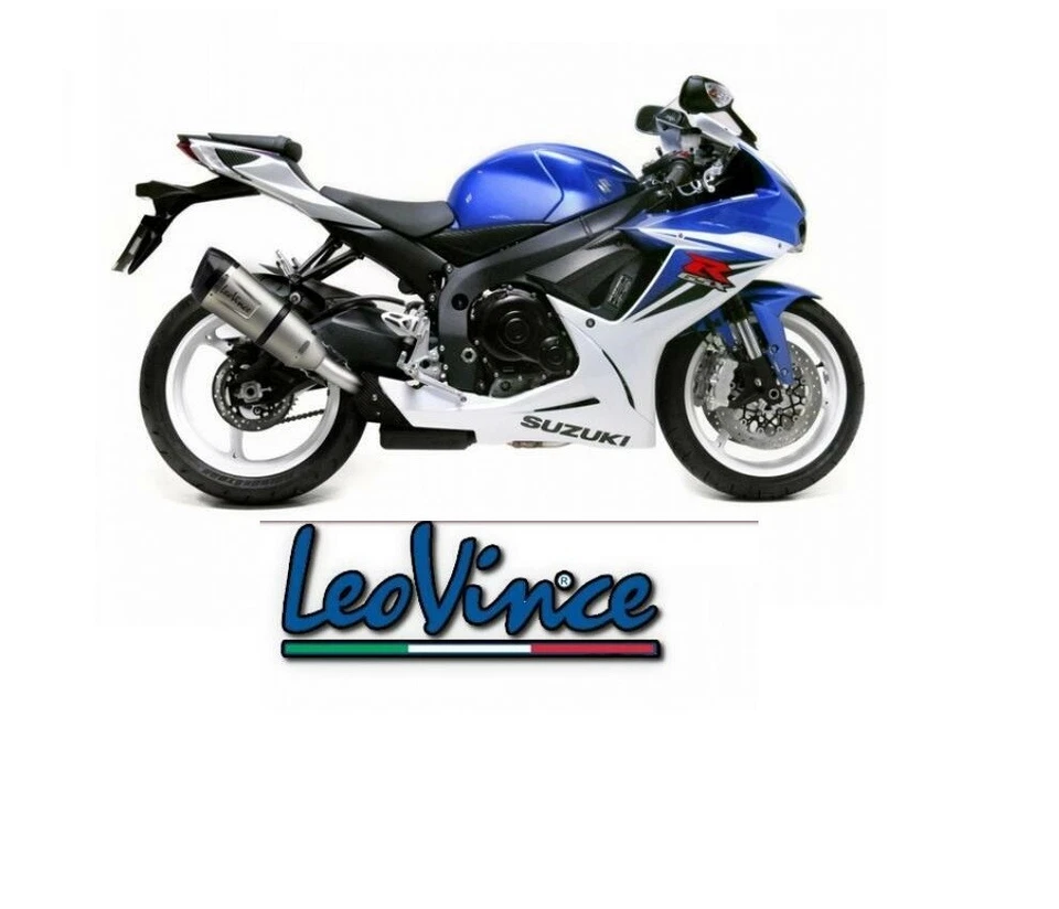  8526S MARMITTA LEOVINCE PER SUZUKI GSX-R 600 2012-2013 FACTORY S INOX/CARBONIO - Immagine 1 di 1