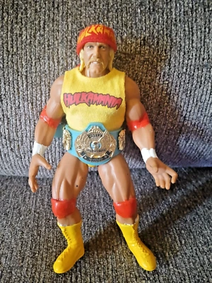 LOTE WWE Figura de Acción Hulk Hogan WWF Personalizada Acción Crujir Huesos BCA WCW RARO Foto 1 de 4
