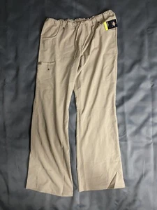 Tan Dickies Scrubs Xtreme Stretch Drawstring Cargo Pant Contemporary Tall XL - Picture 1 of 6