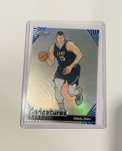 Nikola Jokic Holo 2024 Blattkarikaturen #C-08 Anime Manga Refractor /75 NUGGETS - Bild 1 von 1