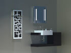 Badheizkrper Design Quadrat 2, 120x47cm, moonstone-grau/wei +  1Halter breit