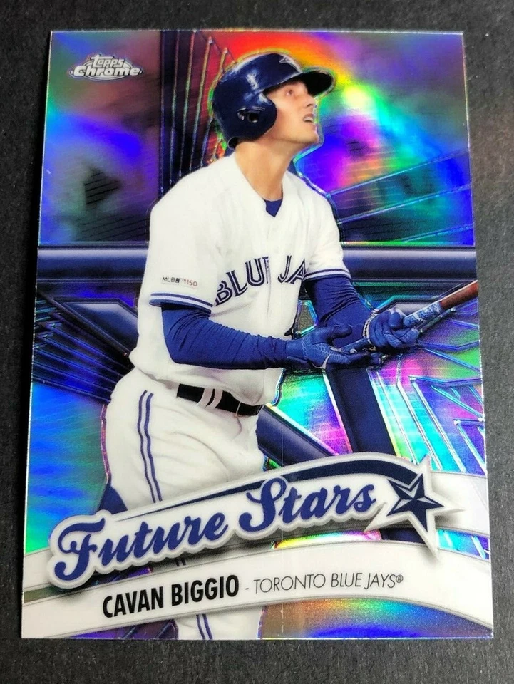 2020 Topps Chrome FUTURE STARS Refractor CAVAN BIGGIO Blue Jays #FS-13 - Image 1 of 1
