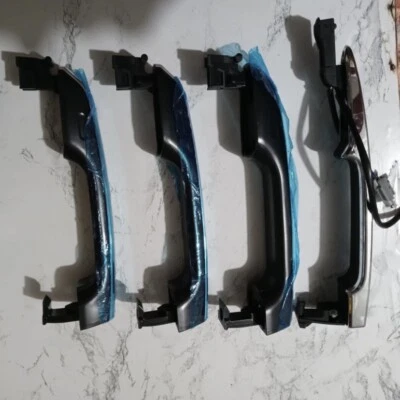 Juego de 4 manijas de puerta exterior cromadas para Nissan Sentra/Maxima/Murano/Hoja 2009-19 Foto 1 de 4