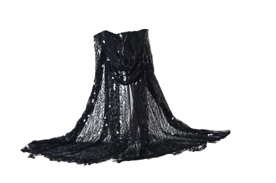 Moda Bufanda Redonda Lentejuelas Bufanda con Lentejuelas Moda Hermosa Brillo Único Multi Foto 1 de 4