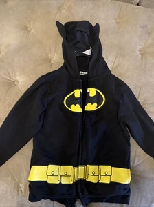 DC Comics Batman Hoodie With Cape Boy’s Large - Picture 1 of 4
