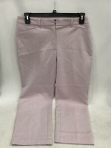 White House Black Market Women Purple Pants Sz 8 NWT