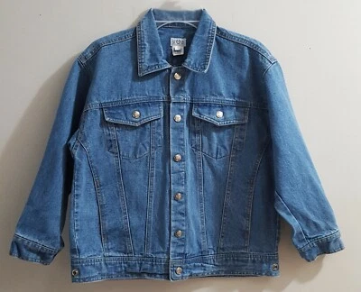 Boys Blue Denim Jeans Jacket Size M in EUC - Image 1 of 4
