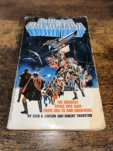 Battlestar Galactica vintage paperback book, 1978 TV Tie In - Picture 1 of 1