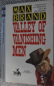 1964 Tal der verschwindenden Männer von Max Brand Taschenbücher 3. Druck ** - Bild 1 von 2