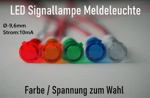 LED Signallampe Meldeleuchte Signalleuchte KFZ  Kontrollleuchte 3V 5V 9V 12V 15V - Bild 1 von 6