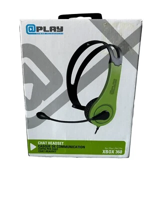 Auriculares de chat @Play Xbox 360 con cable nuevos Foto 1 de 4
