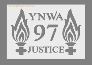MYLAR STENCIL Liverpool F.C, Hillsborough 125/190 mic misure A3/A4, Artigianale (2) - Foto 1 di 5
