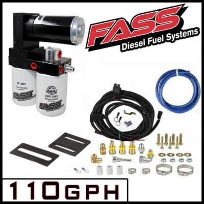 Bomba de elevação de combustível FASS 110 GPH compatível com 2016-2018 Nissan Titan XD 5.0L V8 DIESEL - Imagem 1 de 4