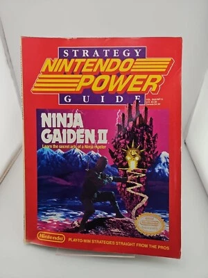 Nintendo Power Ninja Gaiden II Guía de Estrategia (Con Póster) Vol 15 Años 90 NES Foto 1 de 4