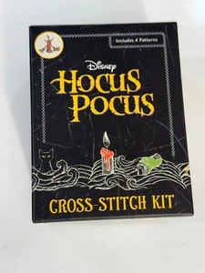 Disney Hocus Pocus Cross Stitch Kit 4 Mini Patterns + Supplies NEW - Picture 1 of 6