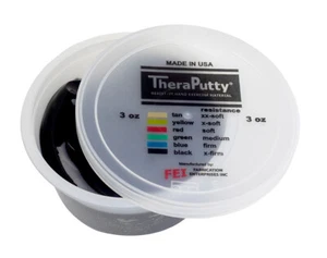 Cando Theraputty Standard Handübung Kitt - 3 Unzen - schwarz - X-fest - Bild 1 von 3