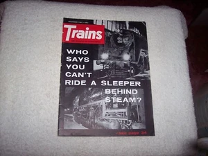 TRAINS THE MAGAZINE OF RAILROADING--DECEMBER 1961    #98 - Foto 1 di 7