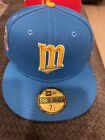 Minnesota Twins Fitted Hat Sneakertown Simpson Pack W/pin Rare New Era 7 1/2