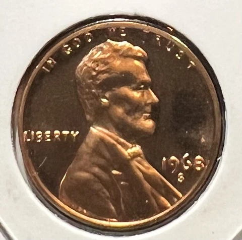 1968 S PROOF LINCOLN CENT Cover