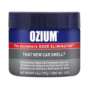 Ozium Gel 4.5oz Eliminates Odors and Freshens the Air, That New Car Smell - Picture 1 of 6