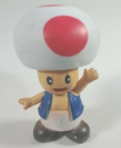 2008 Nintendo Super Mario Bros 1.5” Toad Action Figure - Picture 1 of 4