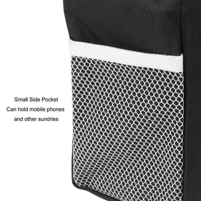 Bedside Storage Basket Hook Hanging Canvas Bag Rail Organization Shelf HO - Image 1 of 4