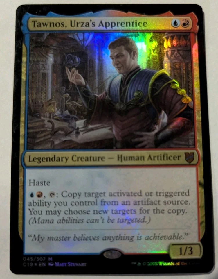 Tawnos, Urza's Apprentice Commander 2018 Foil - MTG MYTHIC  - Image 1 of 1