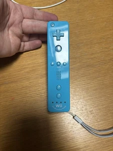Official Genuine Nintendo Wii Wii U Motion Plus Controller Blue - Picture 1 of 2