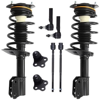 Front Struts Ball Joint Inner Outer Tie Rods For 2000-2007 Chevrolet Monte Carlo - Image 1 of 4