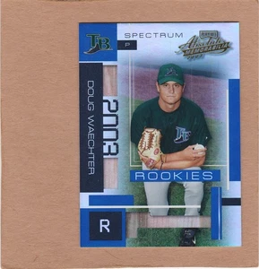 2003 Absolute Memorabilia #181 Doug Waechter Spectrum 006/100 Rookie RC....EX-NM - Picture 1 of 2