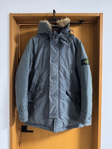 Piumino Stone Island Micro Reps usatono este uomoia t Molore colore grig