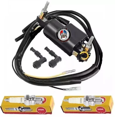102MM Ignition Coil + Spark Plug For Honda Dream Touring 250 305 CA72 CA77-12V - Image 1 of 3