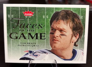 2006 Fleer Faces of the Game Tom Brady #FG-TB New England Patriots - Picture 1 of 2