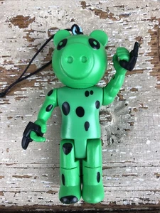 Dinopiggy Custom Christmas Holiday Ornament OOAK Munition Schweinchen Spiel UPCYCELT - Bild 1 von 4