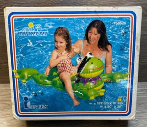 VTG Intex Wet Set Lil Frog Ride On Pool Inflatable 2000 Y2K New Sealed Box 58526 - Picture 1 of 4