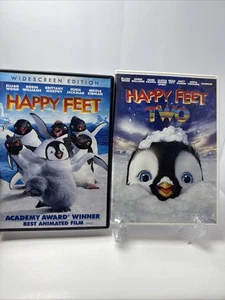 Happy Feet 1 & 2 (DVD, 2006) Very Good Condition - Imagen 1 de 10