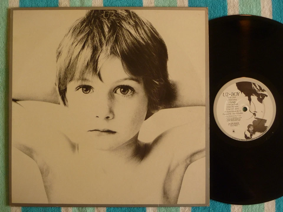 U2 Boy LP CBS 1980 Ireland Pressing Custom Labels/UK Jacket - Image 1 of 2