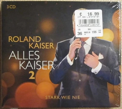 3 CD's, Roland Kaiser 2 - Alles Kaiser, Stark wie nie, CD, 2021, NEU / OVP - Bild 1 von 3