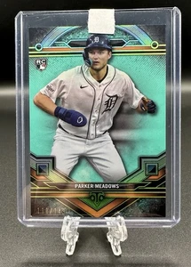 2024 Topps Triple Threads - Parker Meadows #159 Aquamarine /149 (RC) - Bild 1 von 2